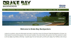 Desktop Screenshot of drakebaybackpackers.com